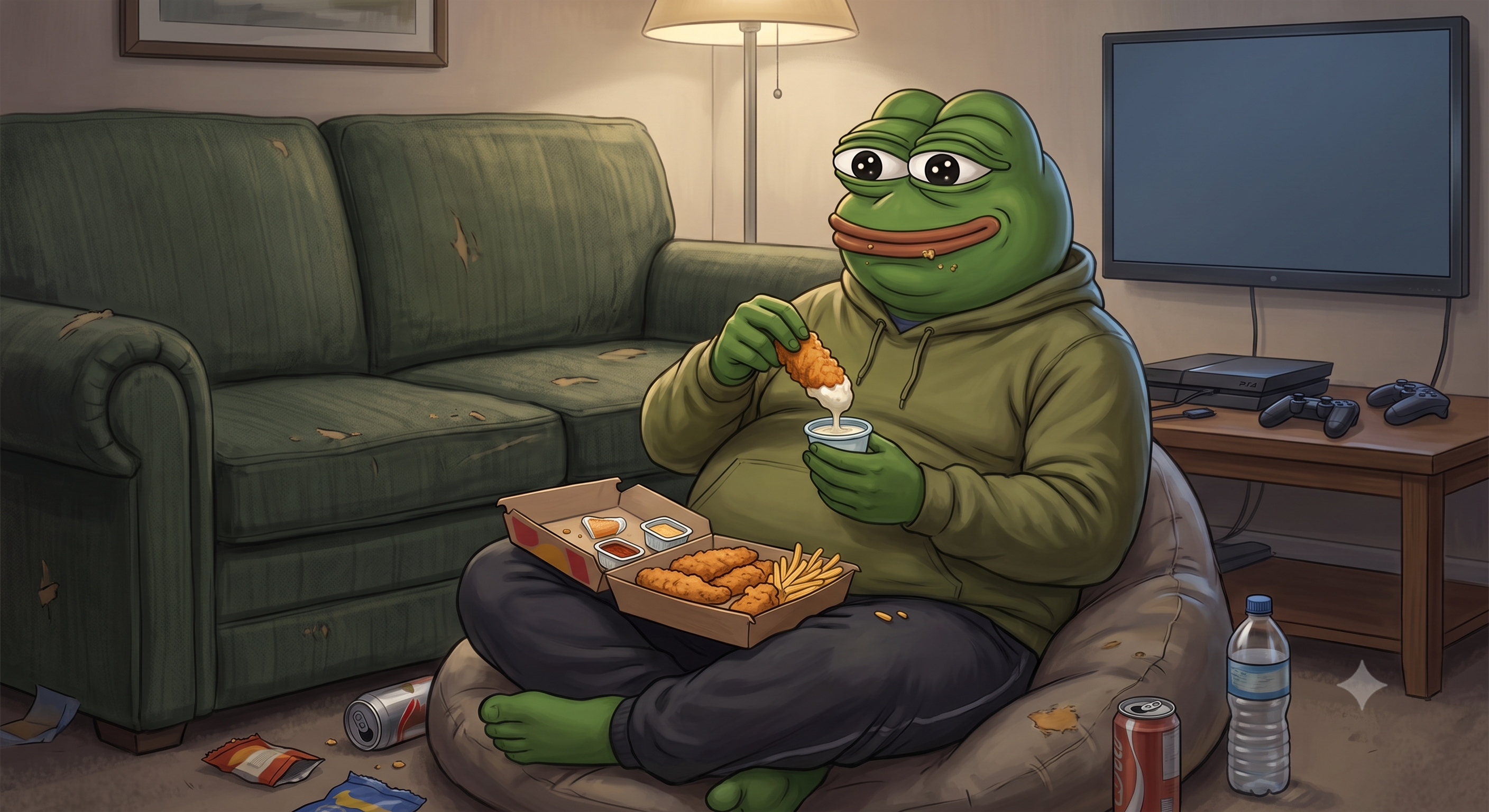 Pepe Eating Tendies